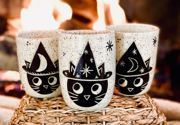 *PREORDER* Witch Cat Cup
